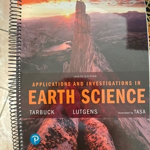 COPY - Ninth Edition Applications and Investigations in Earth Science! New!